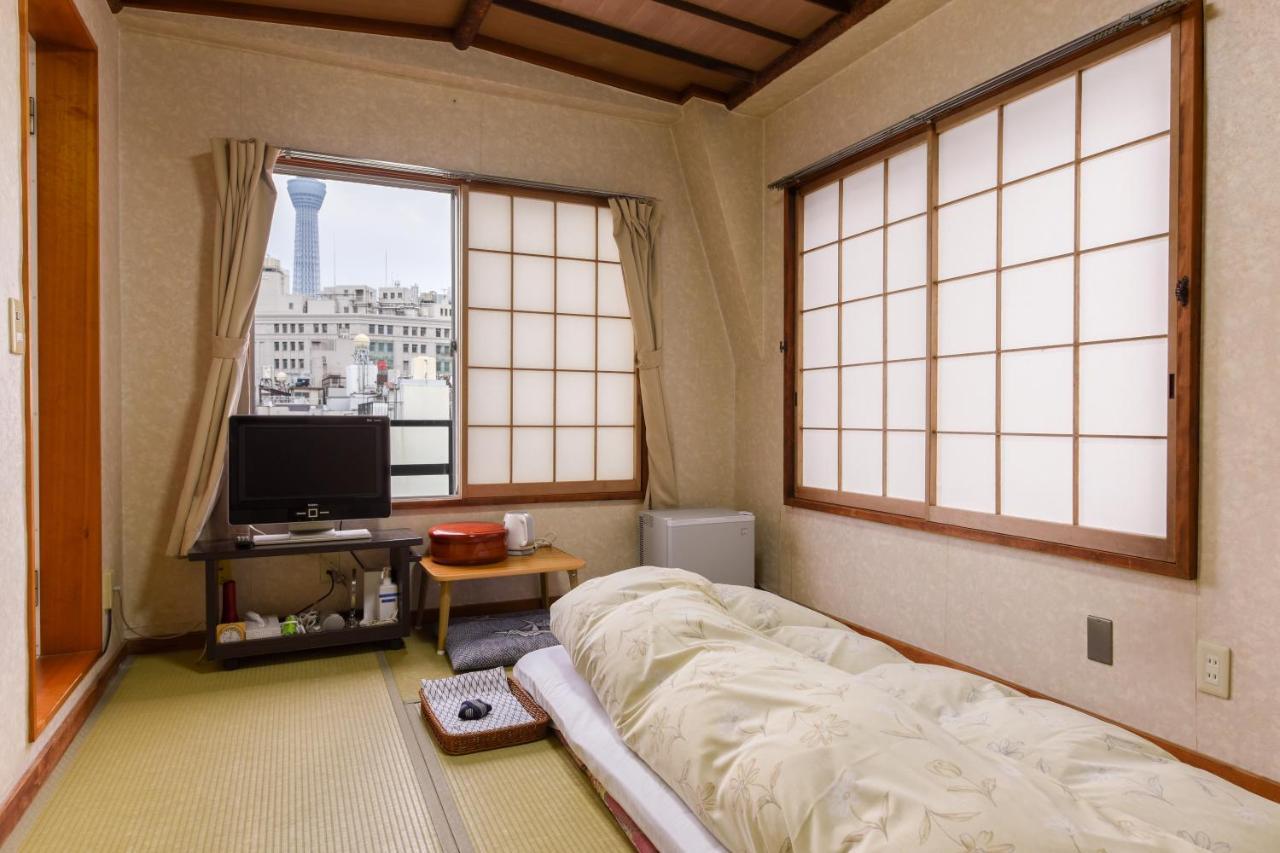 Ryokan Mikawaya Токио Экстерьер фото